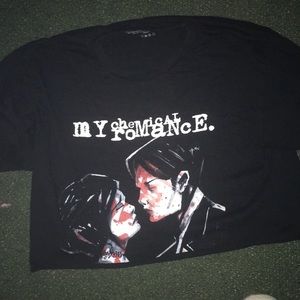 My Chemical Romance Three Cheers Crop Top
